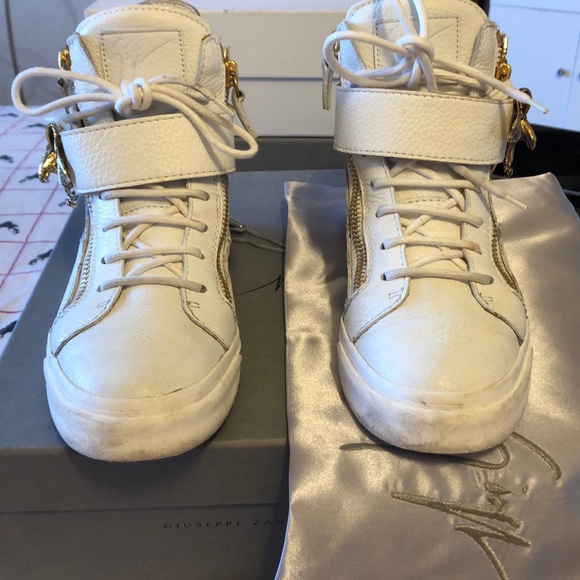 Giuseppe Zanotti London tr Donna Bianco sneakers - Picture 2 of 8